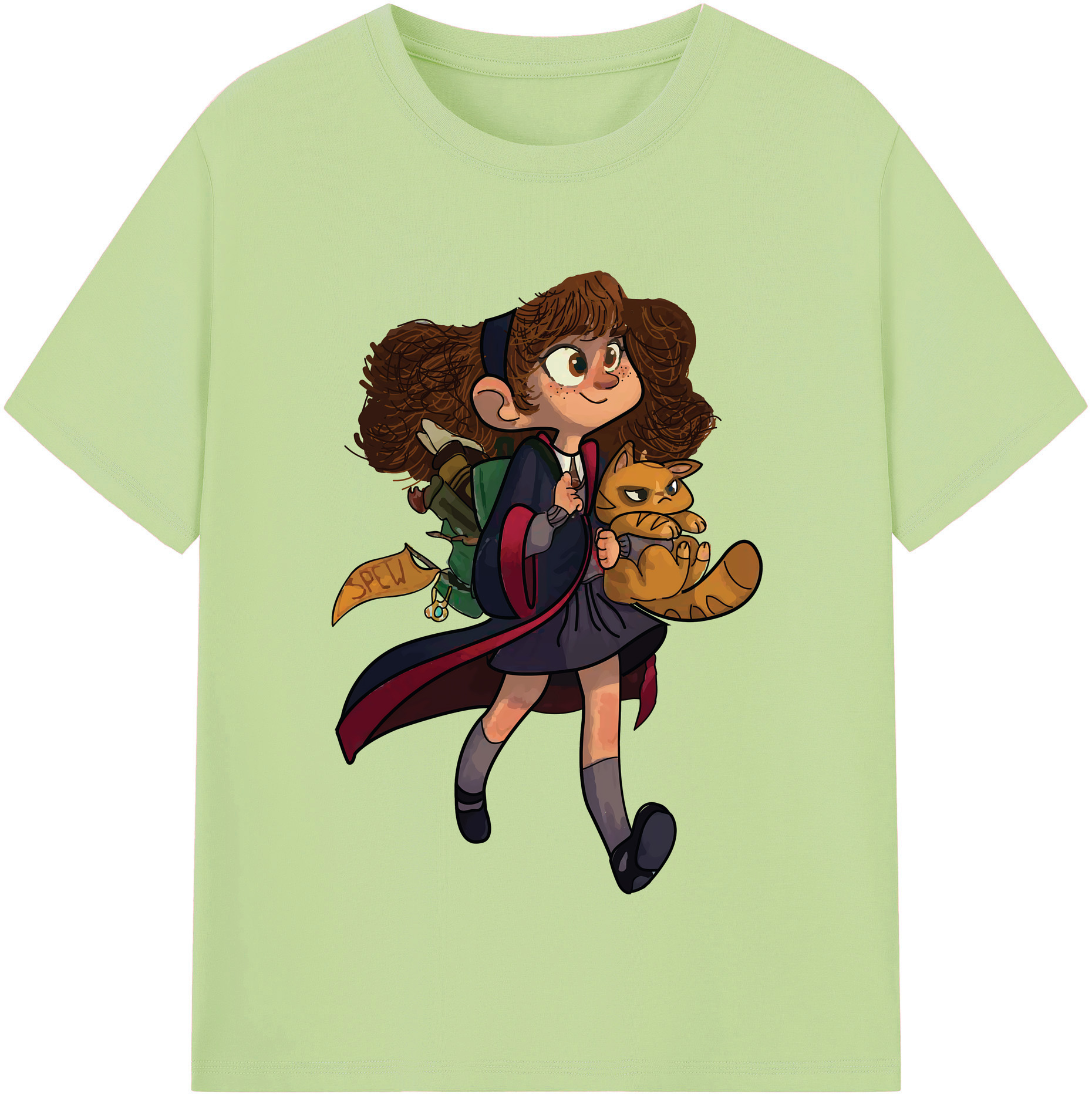 （画像用） Harry Potter ハリー・ポッターシリーズ 綿100％半袖Tシャツ（フロントプリント）